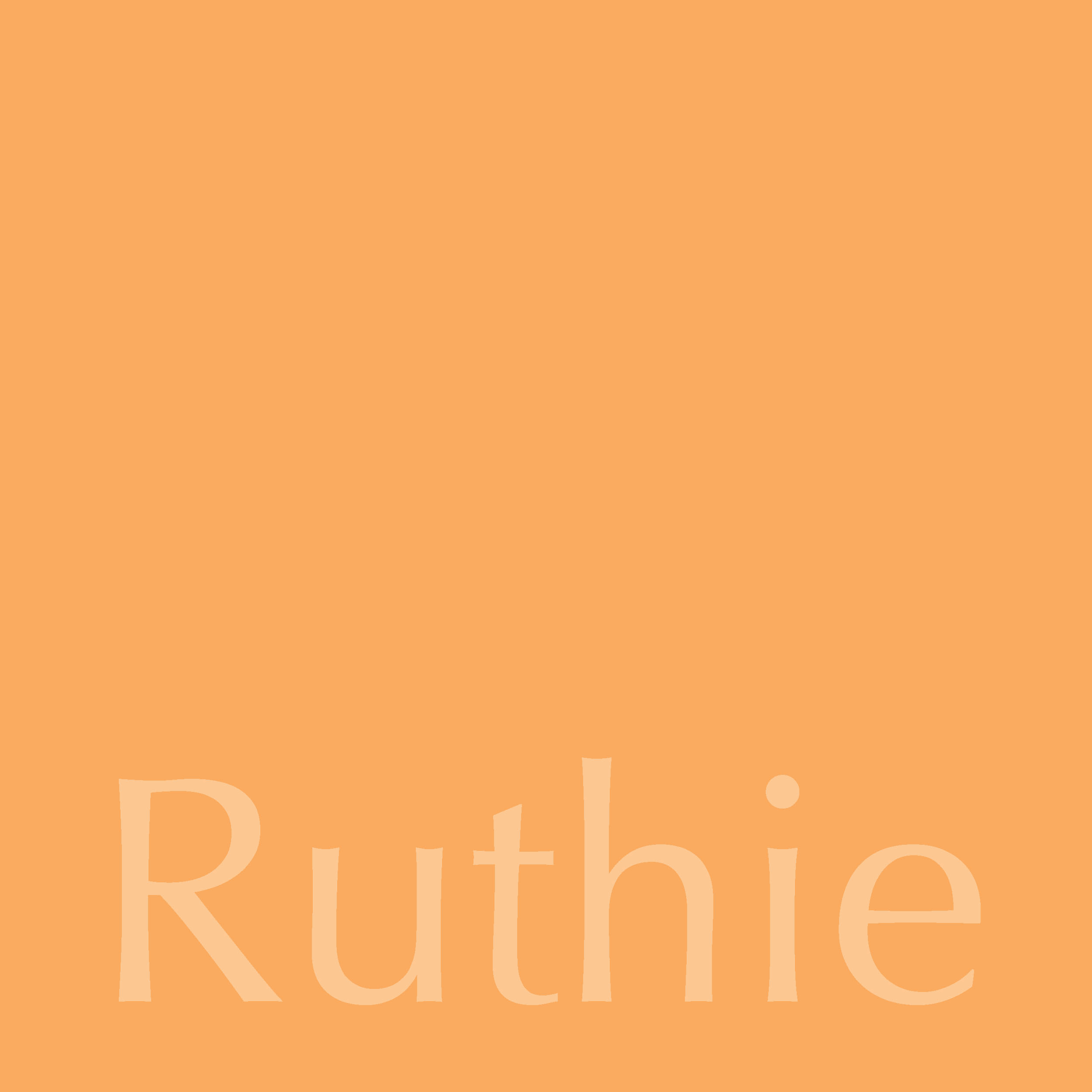 Ruthie Cover