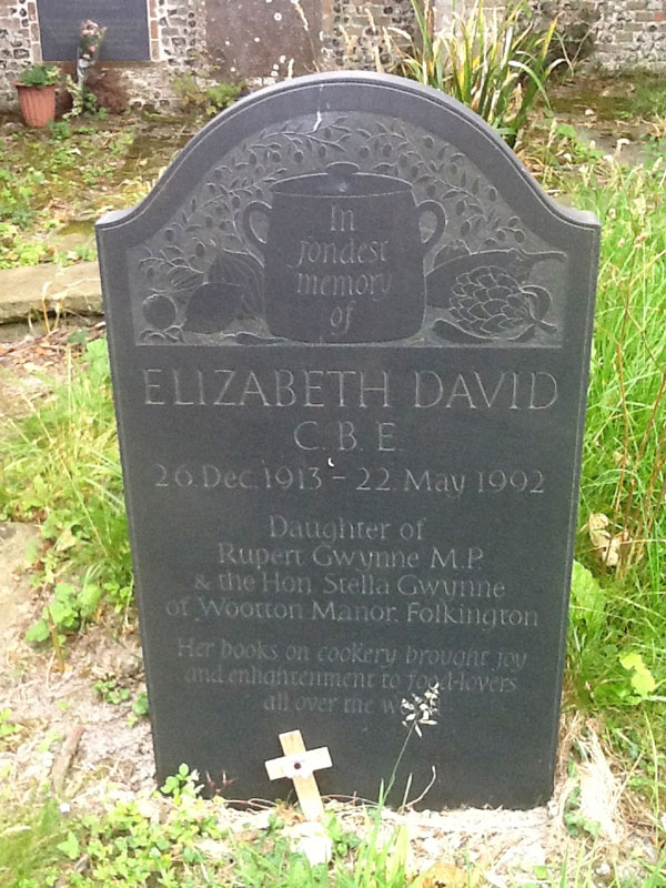 Elizabeth David Tombestone
