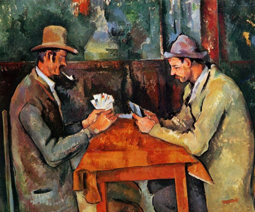 Card Players painting