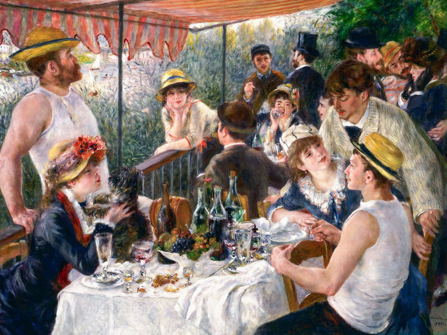 Renoir's lunch image