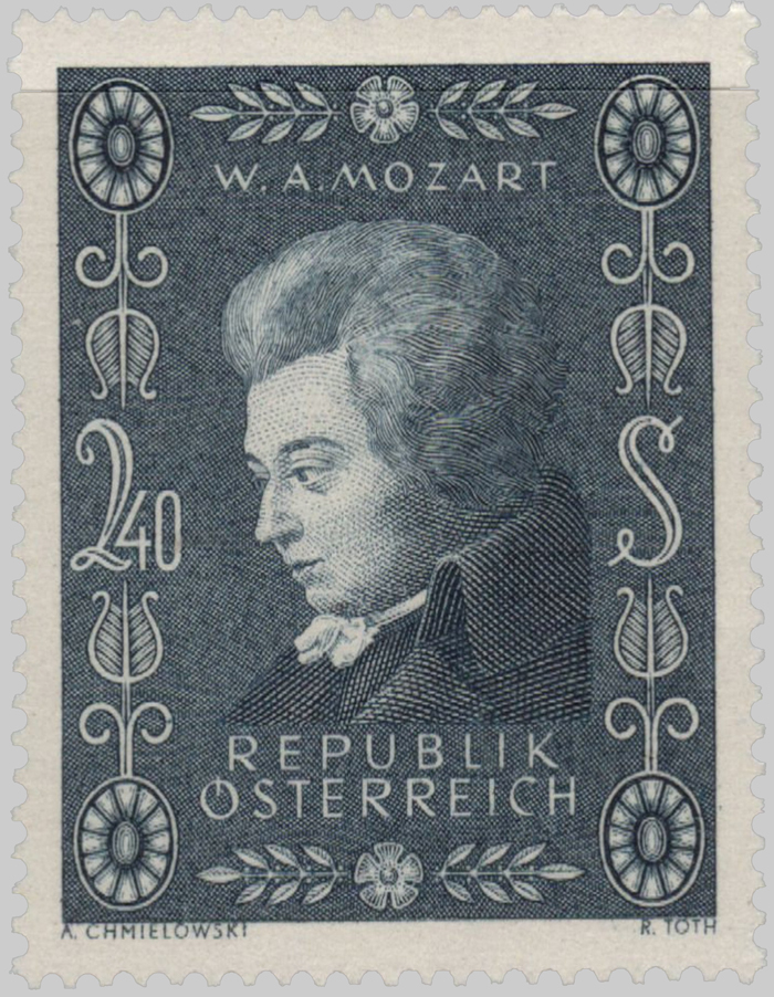 Mozart Stamp
