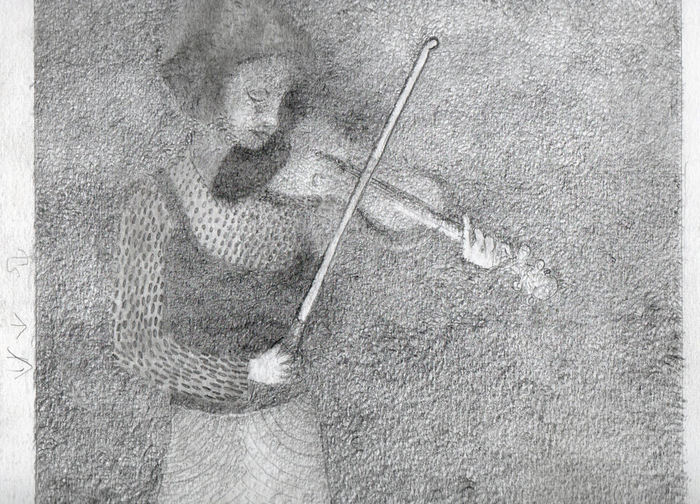 violin musician in charchol
