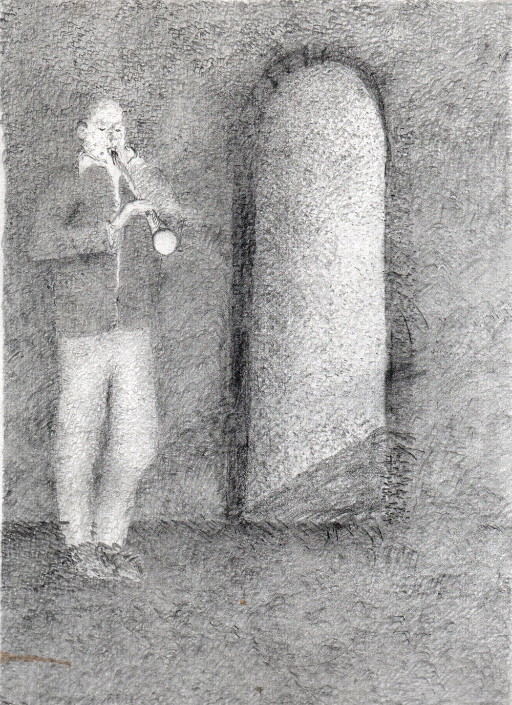 clarenet musician illustration